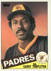 1985 Topps Baseball Cards      735     Garry Templeton